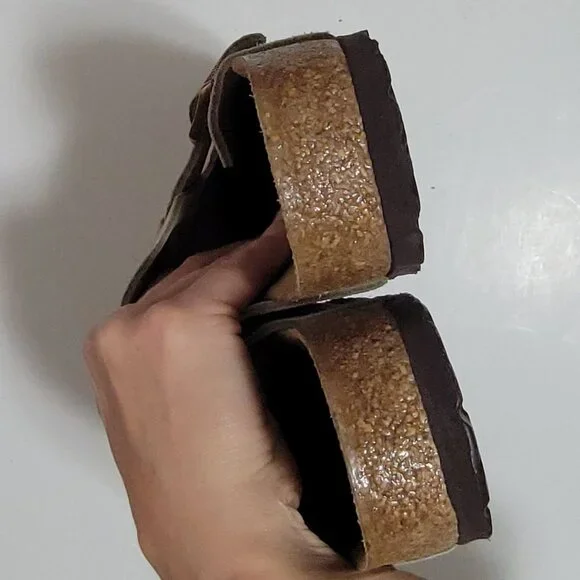 NEW Birkenstock Boston Soft Footbed Clogs Women 42 11 Taupe Suede Contemporary - Picture 3 of 7